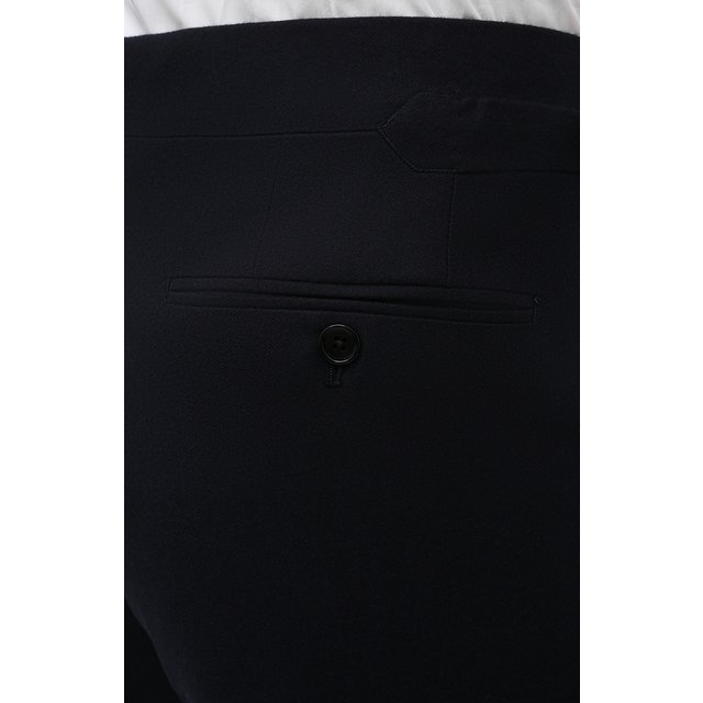 фото Шерстяные брюки прямого кроя tom ford