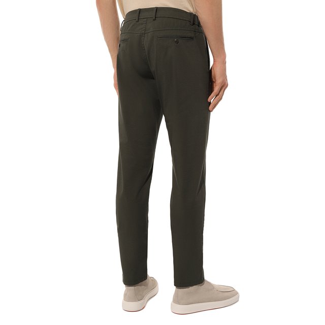 фото Хлопковые брюки canali