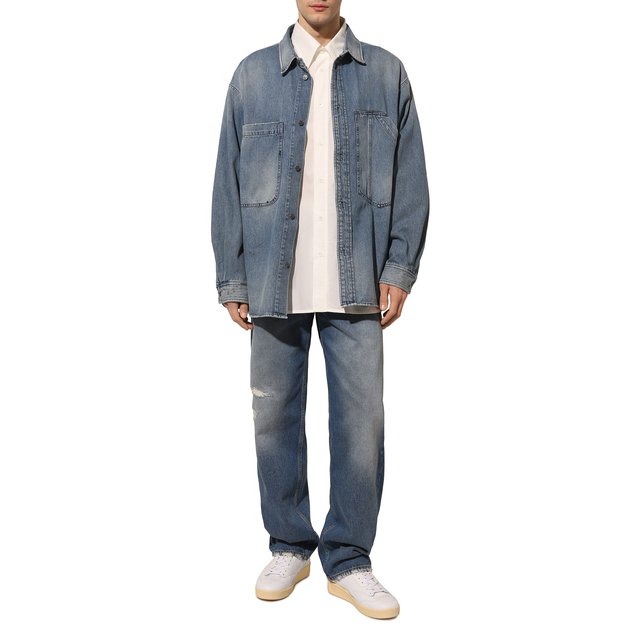 фото Хлопковая рубашка mm6