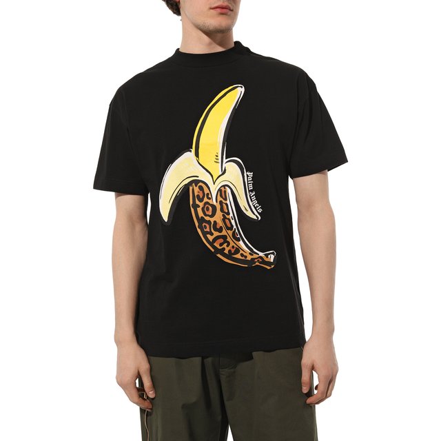 фото Хлопковая футболка palm angels