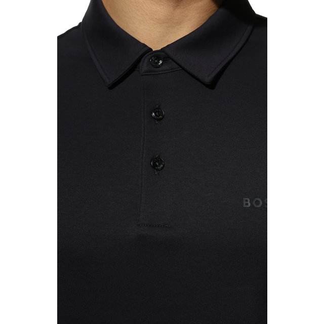 фото Хлопковое поло boss