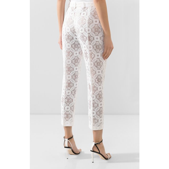 фото Хлопковые брюки alexander mcqueen