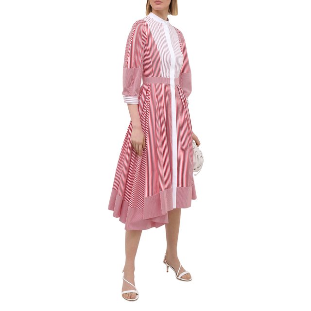 фото Хлопковое платье alexander mcqueen