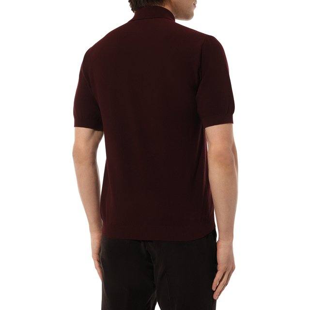 фото Хлопковое поло corneliani