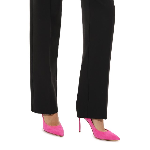 фото Замшевые туфли casadei