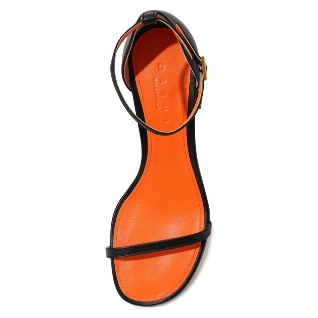 фото Кожаные босоножки marni