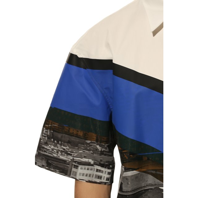 фото Хлопковая рубашка dries van noten