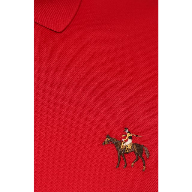 фото Хлопковое поло ralph lauren