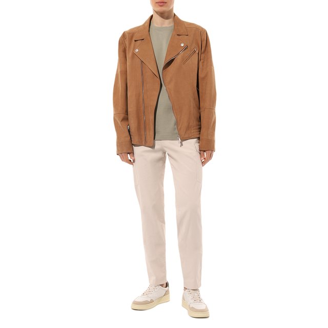 фото Хлопковая футболка brunello cucinelli