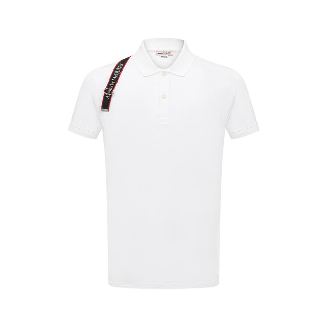 фото Хлопковое поло alexander mcqueen