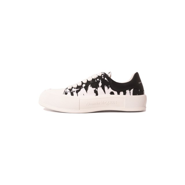 фото Текстильные кеды deck plimsoll alexander mcqueen