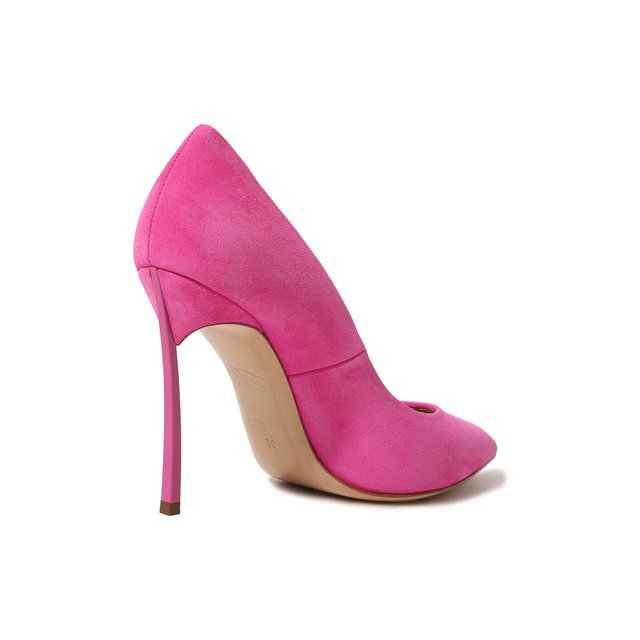 фото Замшевые туфли casadei