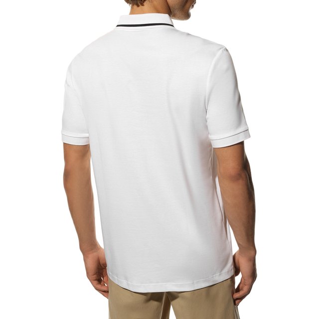 фото Хлопковое поло boss