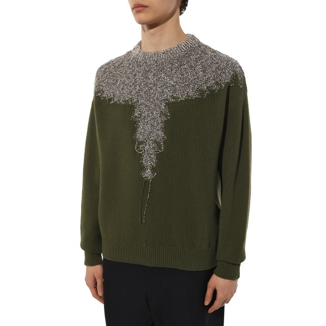 фото Свитер из хлопка и вискозы marcelo burlon