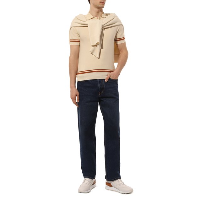 фото Хлопковое поло canali