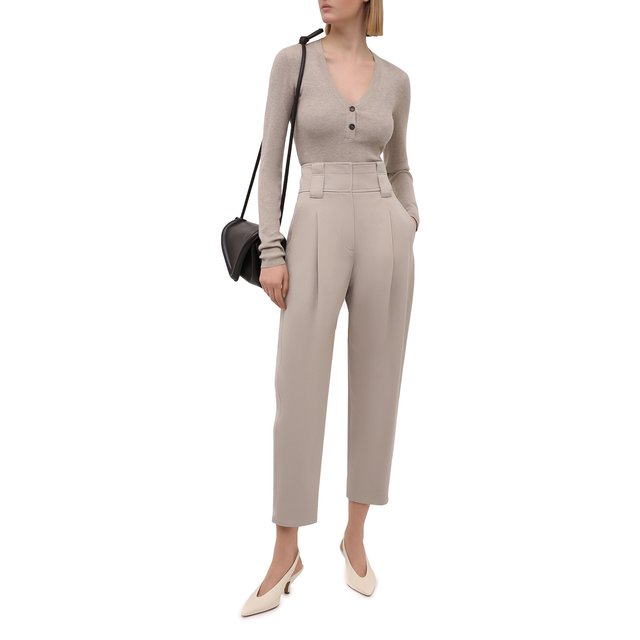 фото Хлопковые брюки brunello cucinelli