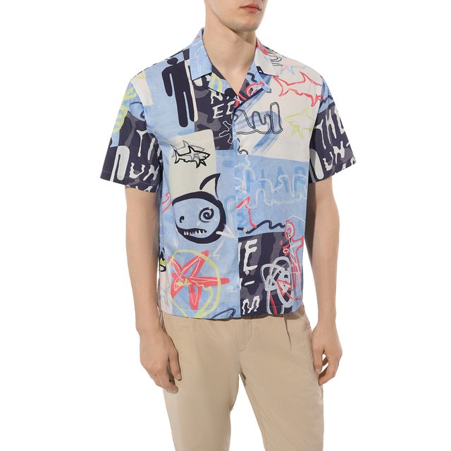 фото Хлопковая рубашка paul&shark