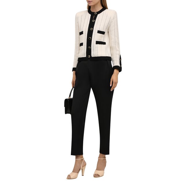 фото Кожаные босоножки saint laurent