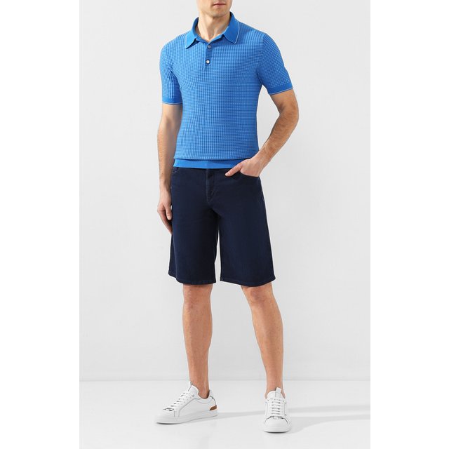 фото Хлопковое поло brioni