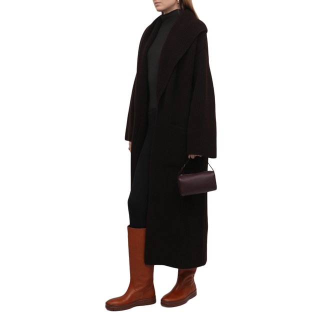 фото Кожаные сапоги the row