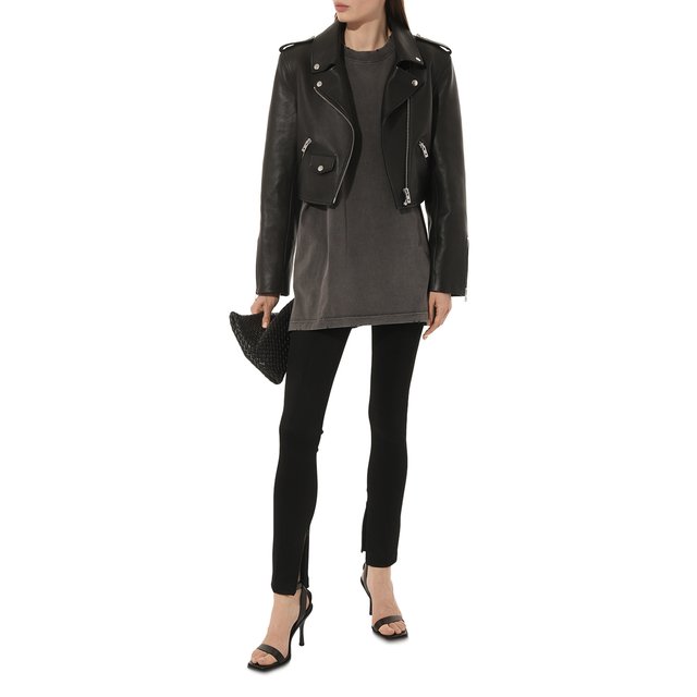 фото Кожаные босоножки dsquared2