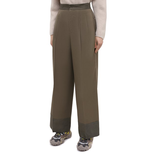 фото Шерстяные брюки y`s