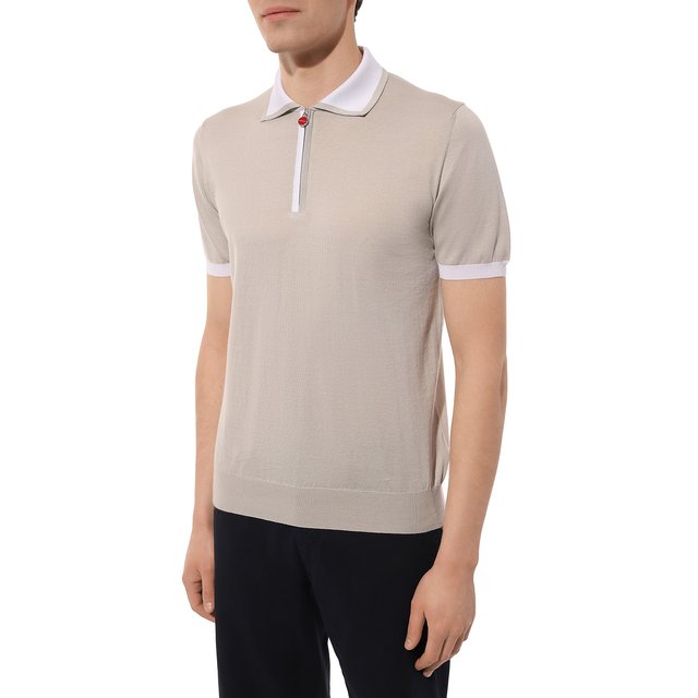 фото Хлопковое поло kiton