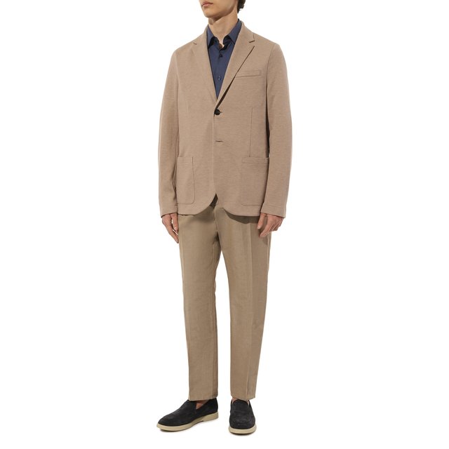 фото Хлопковая рубашка boss