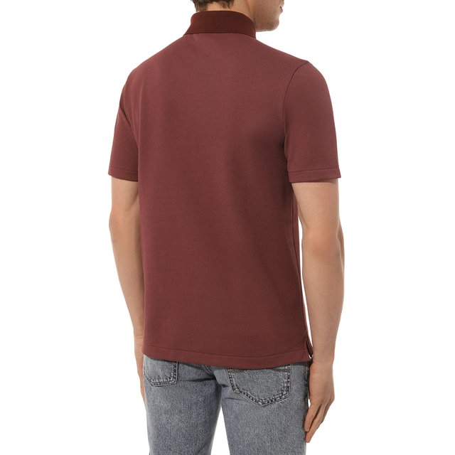 фото Хлопковое поло boss