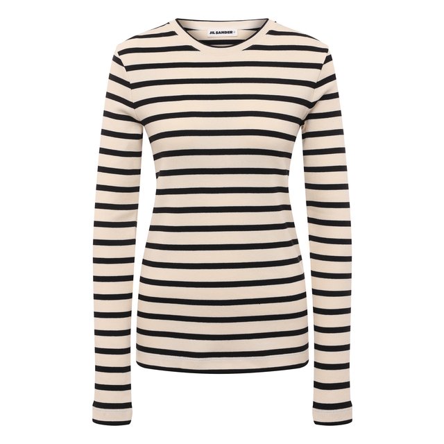 фото Хлопковый лонгслив jil sander