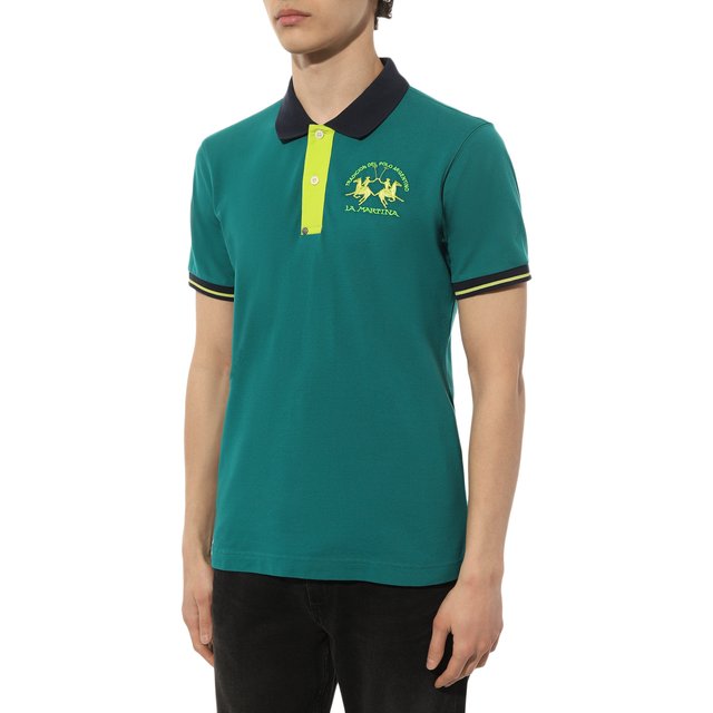 фото Хлопковое поло la martina