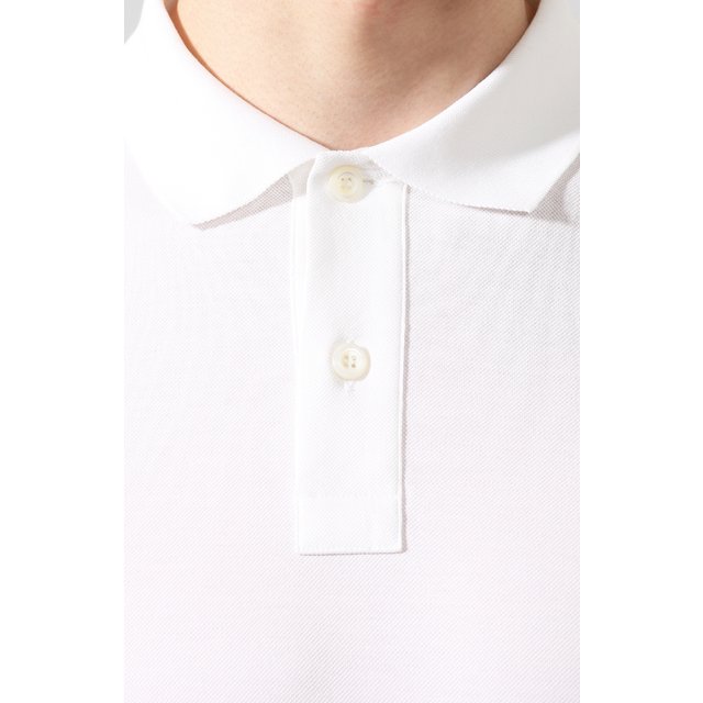 фото Хлопковое поло prada