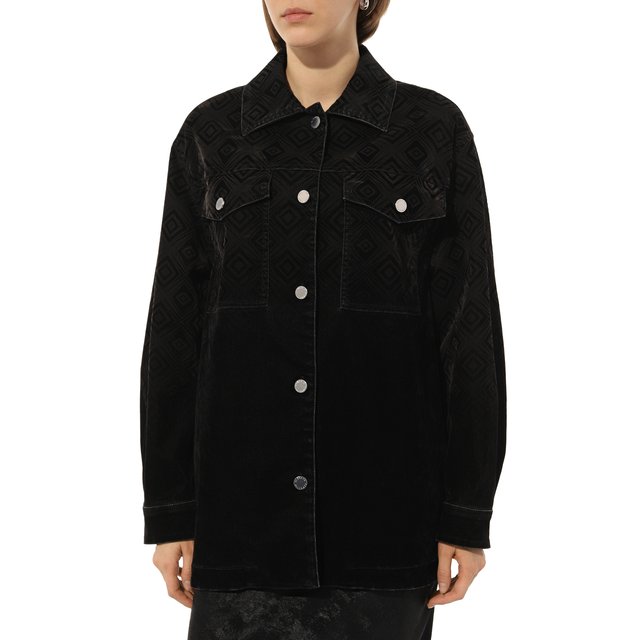 фото Джинсовая куртка alberta ferretti