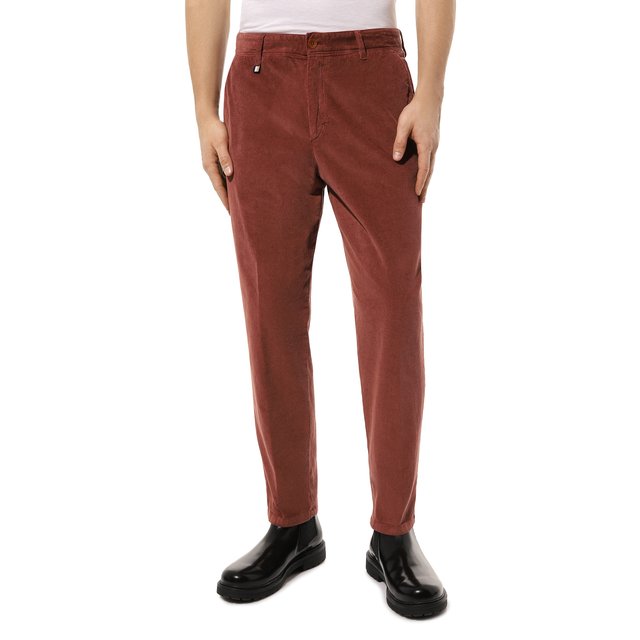 фото Хлопковые брюки boss