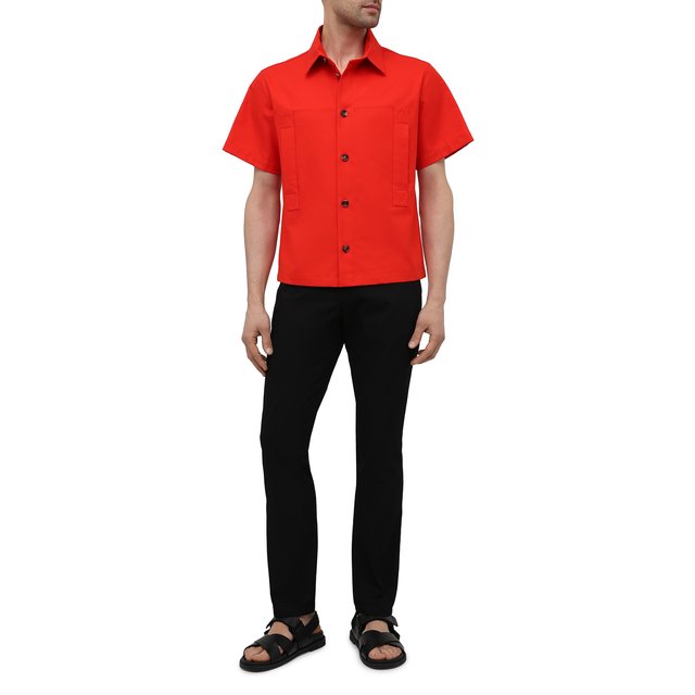 фото Хлопковая рубашка bottega veneta