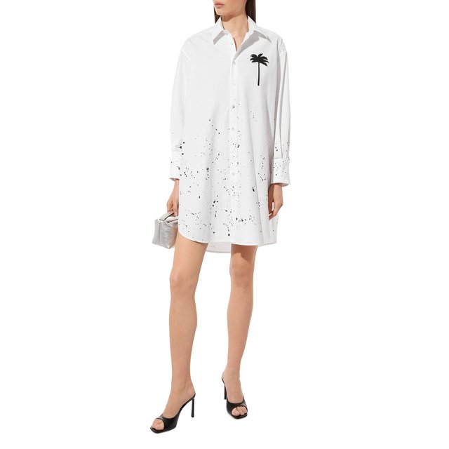 фото Хлопковое платье palm angels