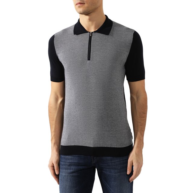 фото Хлопковое поло kiton