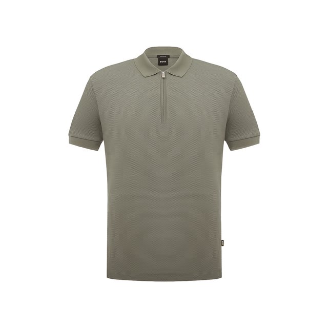 фото Хлопковое поло boss