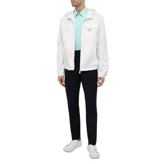 фото Хлопковая рубашка prada