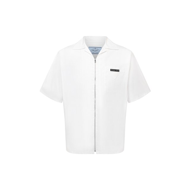 фото Хлопковая рубашка prada