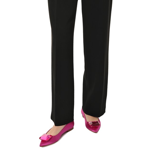 фото Текстильные балетки gianvito rossi