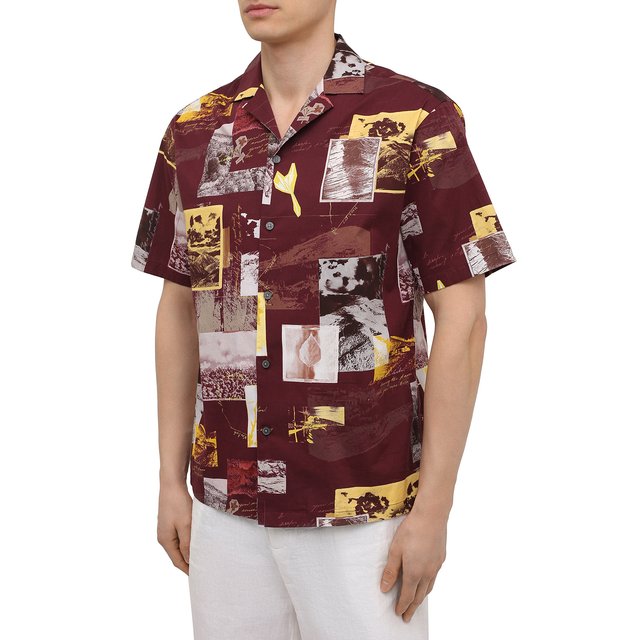 фото Хлопковая рубашка z zegna