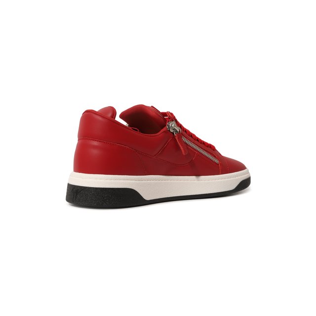 фото Кожаные кеды giuseppe zanotti design