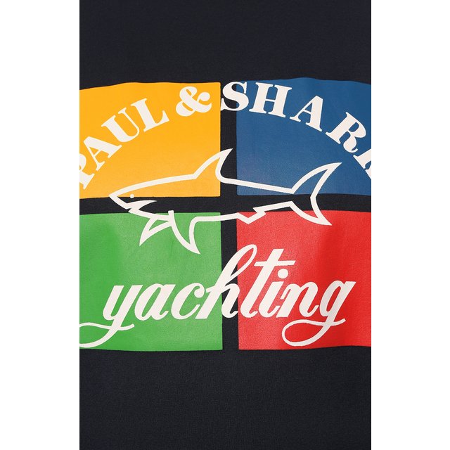 фото Хлопковая футболка paul&shark