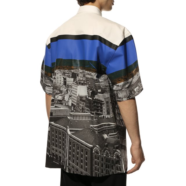 фото Хлопковая рубашка dries van noten