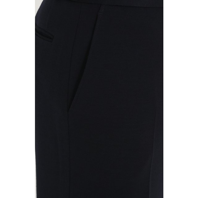 фото Шерстяные брюки прямого кроя brioni