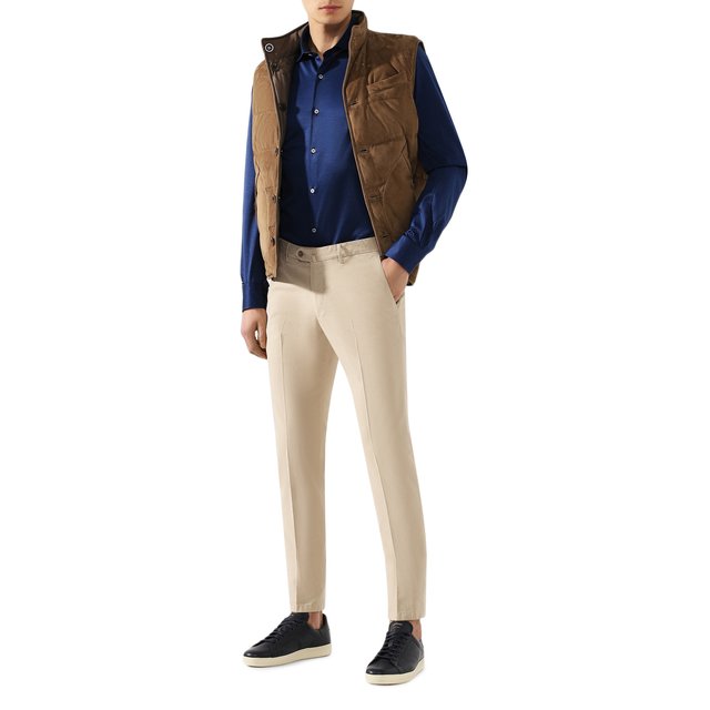 фото Хлопковая рубашка loro piana