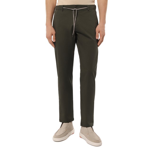 фото Хлопковые брюки canali