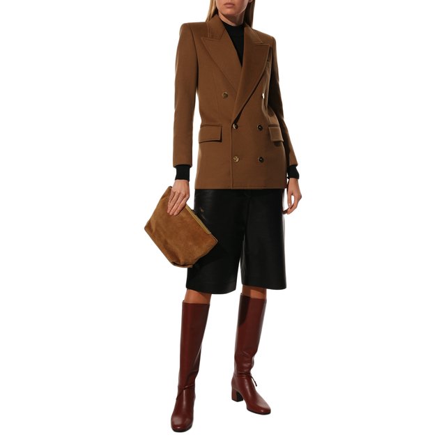 фото Кожаные сапоги mariel loro piana