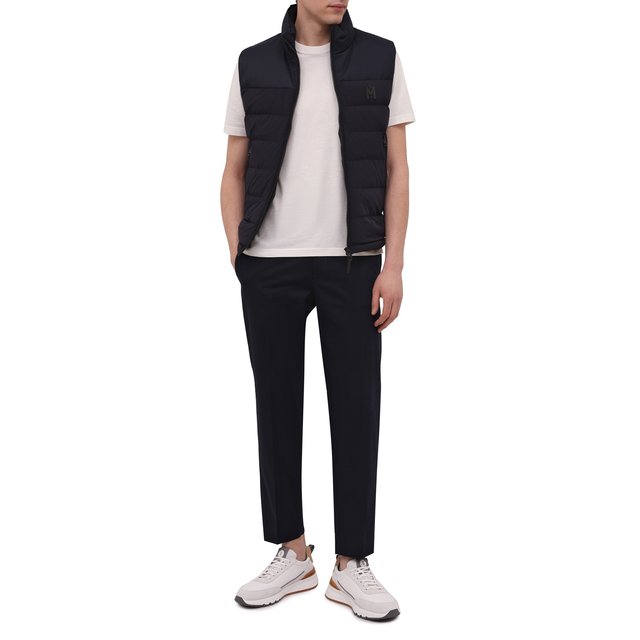 фото Хлопковые брюки moncler